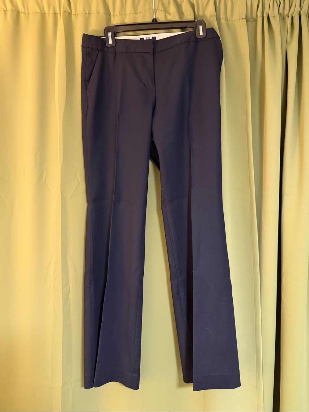 J. Crew city fit Navy Boot-Cut Dress Pants